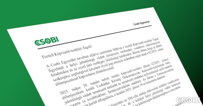 Egy falu természeti kincsei – egy döntés súlya