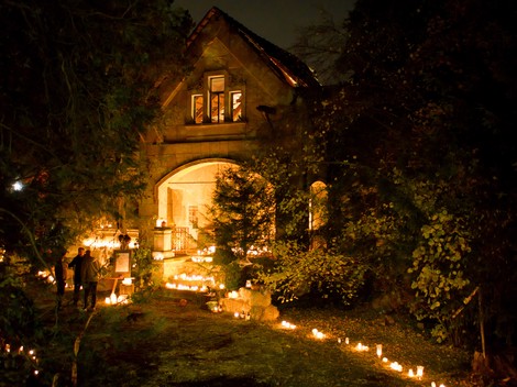 Halloween az Ybl-villánál